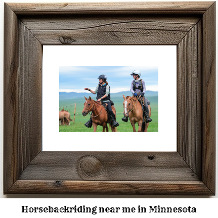 horseback riding Minnesota